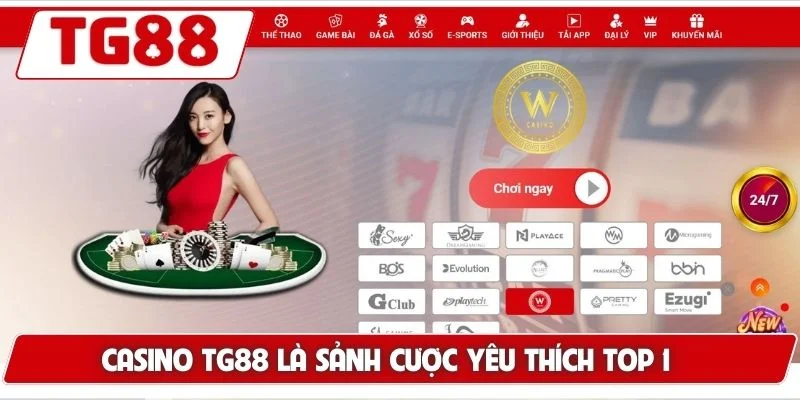 Trải Nghiệm Casino Đỉnh Cao Tại TG88 Sòng Bài Trực Tiếp Top 1 - BORIX
