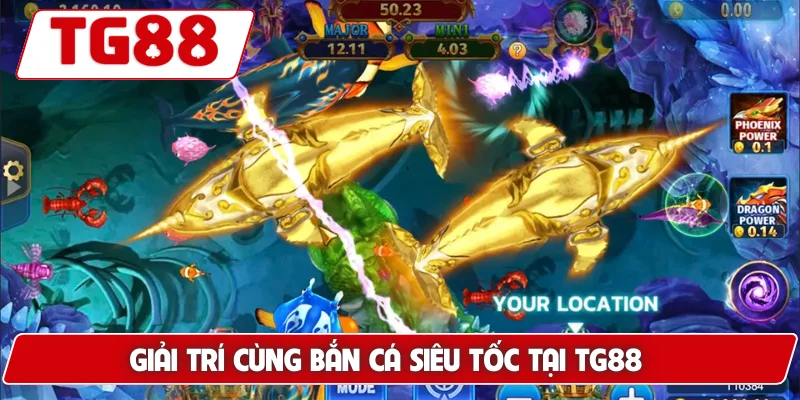 Bắn Cá Siêu Tốc: Rinh Thưởng Khủng Thần Tốc Tại TG88 - BORIX