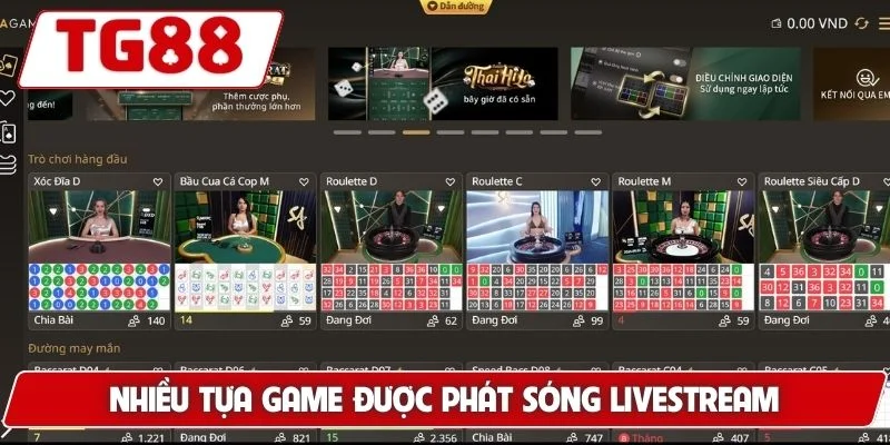 Trải Nghiệm Casino Live Dealer Chân Thực Tại Nhà Cái TG88 - BORIX